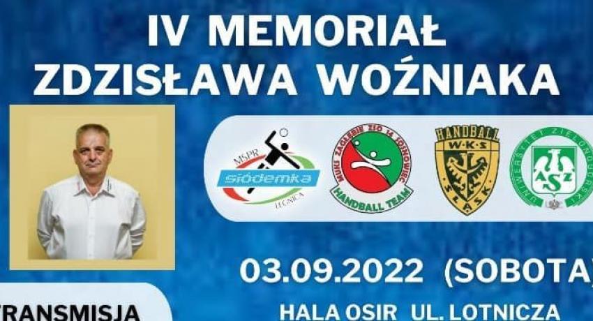 3 września IV Memoriał Zdzisława Woźniaka