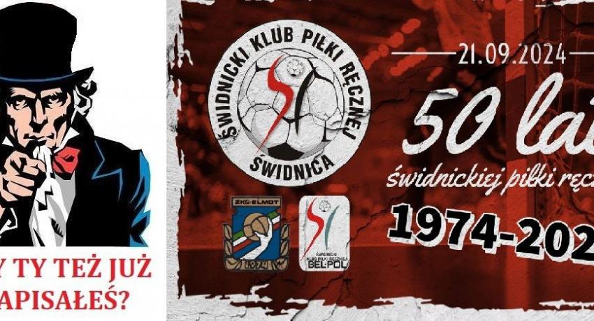 Zapisy na obchody 50-lecia świdnickiej piłki ręcznej